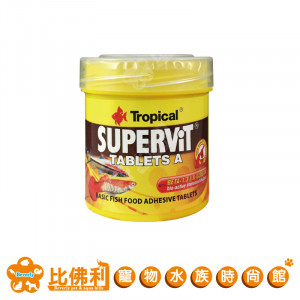 TROPICAL德比克 增豔維他黏貼飼料 80錠