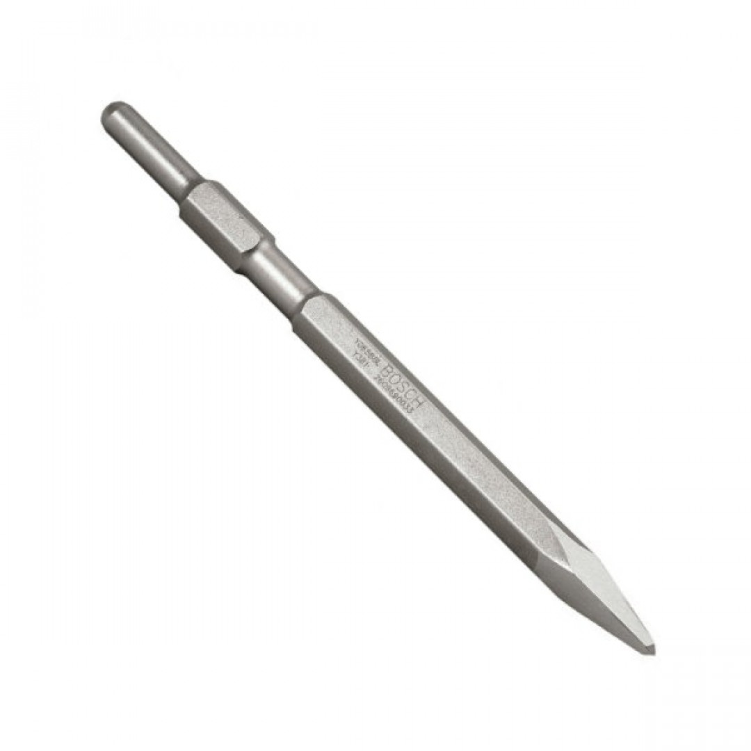 bosch 六角柄钢凿280mm-尖★适用於gsh5x