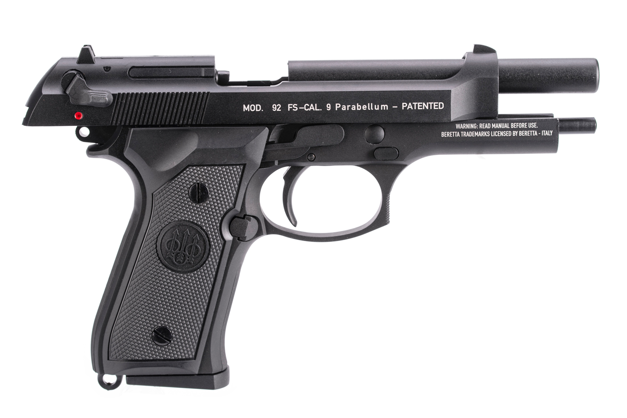【甲武】UMAREX 授權刻字 Beretta M9 全金屬瓦斯槍GBB手槍黑色 – 甲武玩具店