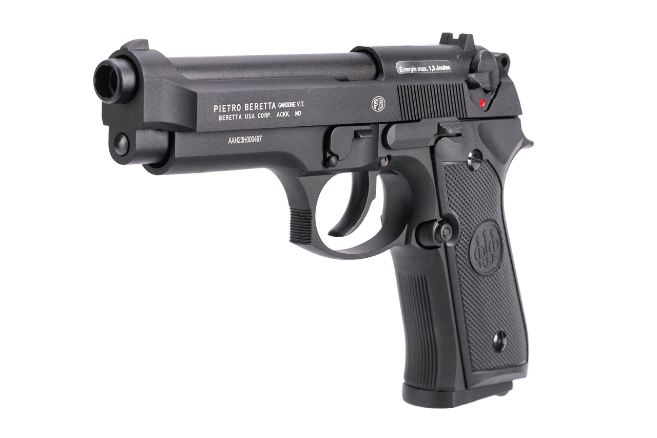 【甲武】UMAREX 授權刻字 Beretta M9 全金屬瓦斯槍GBB手槍黑色 – 甲武玩具店