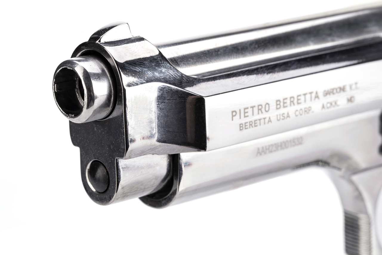 【甲武】UMAREX 授權刻字 Beretta M9 全金屬瓦斯槍GBB手槍銀色 – 甲武玩具店