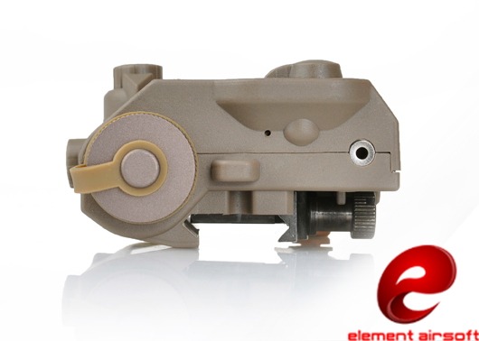 BCS】ELEMENT 元素AN/PEQ-15 雷指器戰術紅雷射電筒EX276-DE 沙色:BCS