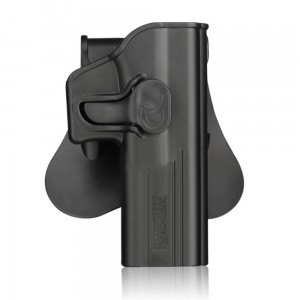 【BCS】AMOMAX 適用於G17/22/31 KWA ATP系列/APS ACP系列 快拔槍套 黑色