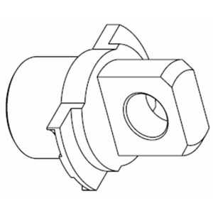 GHK 553零件 553-後托