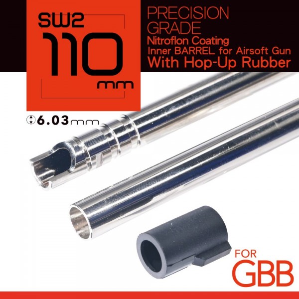 【BCS】獨角獸 UNICORN GBB精密內管 110mm Shadow2專用 (愛嚕管)