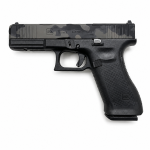 【BCS】UMAREX SRC GLOCK 17 Gen5 MOS G17授權刻字瓦斯槍CERAKOTE MCBK