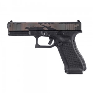 【BCS】UMAREX SRC GLOCK 17 Gen5 MOS G17授權刻字瓦斯槍CERAKOTE MCBK