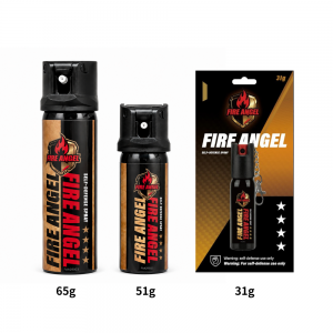 【BCS】FIRE ANGEL 防身噴霧 噴劑 辣椒水 銀盾系列 水柱狀 31g/51g/65g