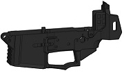 GHK G5零件 G5-M4後托轉換座