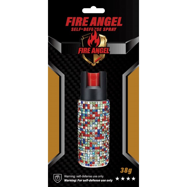 【BCS】FIRE ANGEL 防身噴霧 金盾-膠狀 鑽殼系列