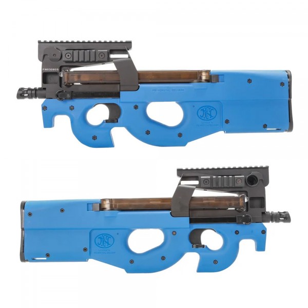 【BCS】King Arms FN P90 CYBERGUN授權刻字 AEG電動槍 藍色