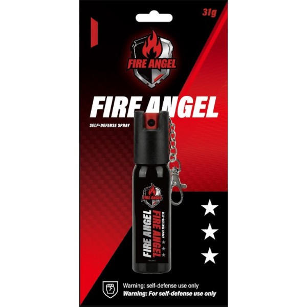 【BCS】FIRE ANGEL 防身噴霧 噴劑 辣椒水 銀盾系列 水柱狀 31g/51g/65g