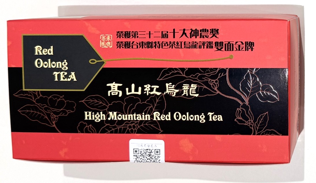 高山紅烏龍茶包30包入《東傑茶園》