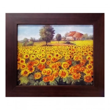 柔美橫幅加拿大風光系列--【向日葵】