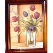 直式Key box壁飾....鬱金香 禮品