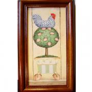 直式Key box壁飾..... 金雞下蛋(黃) 禮品