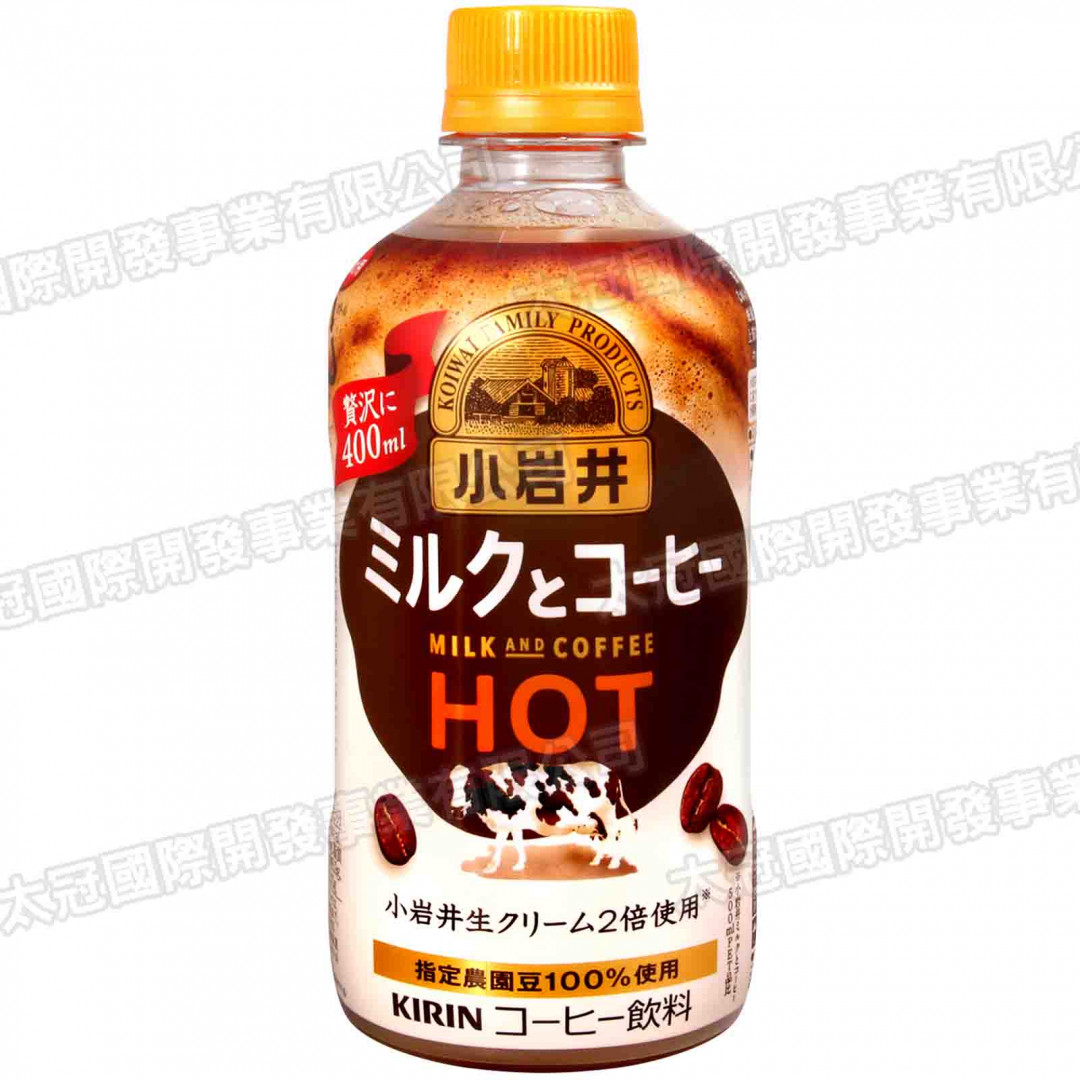 小岩井牛奶咖啡饮料 キリン 400ml x 24