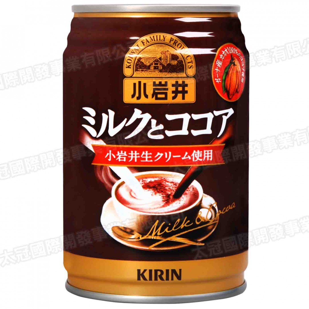 小岩井可可饮料-牛奶风味 キリン 280g x 24