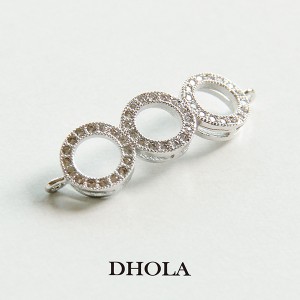 8*11MM縷空連線八圓滾筒大孔珠