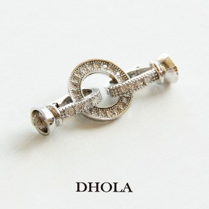 【多色】鑲鑽草莓+管珠大孔