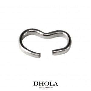 【2色】8*3MM 3字皮帶勾