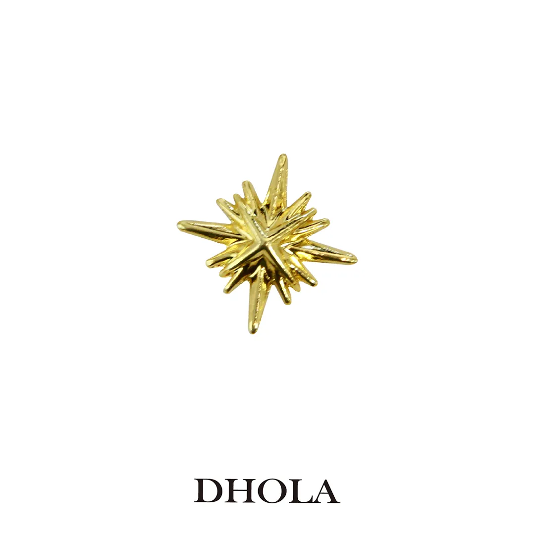 雙耳愛心圓點月亮邊框