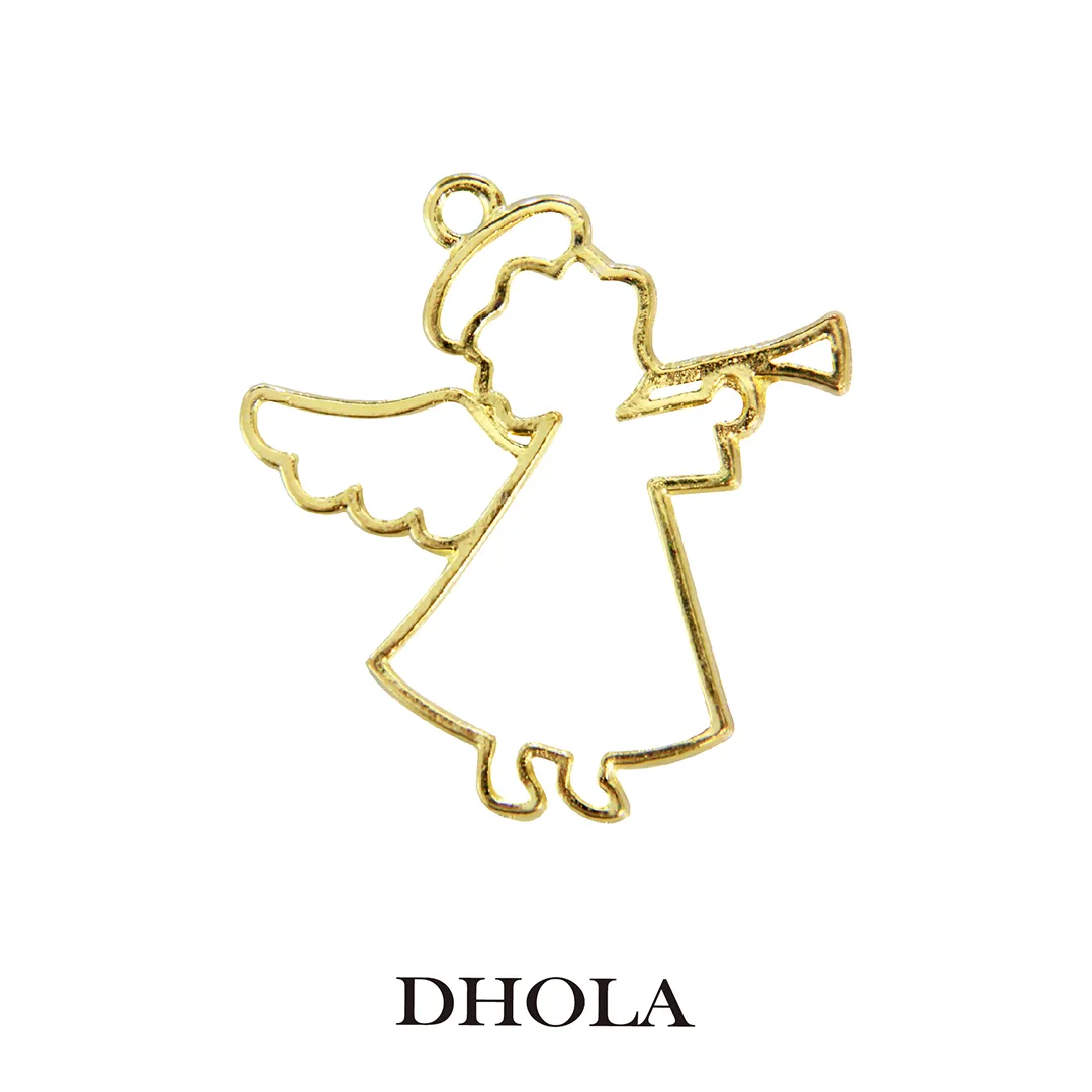 側單耳聖誕手套邊框