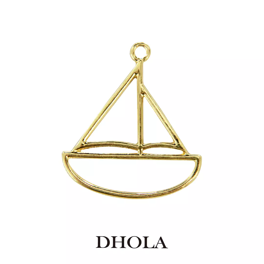 單耳彩虹雲朵邊框