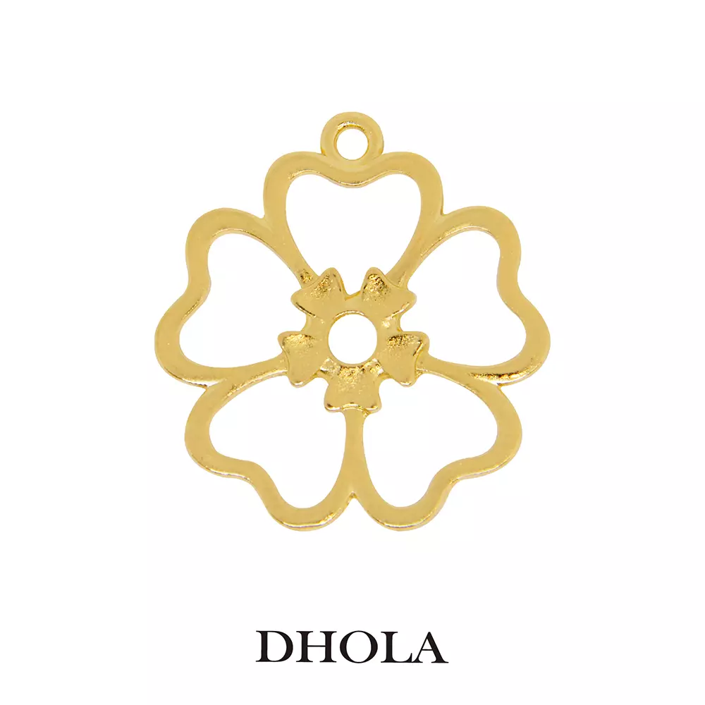 單耳連四櫻花邊框