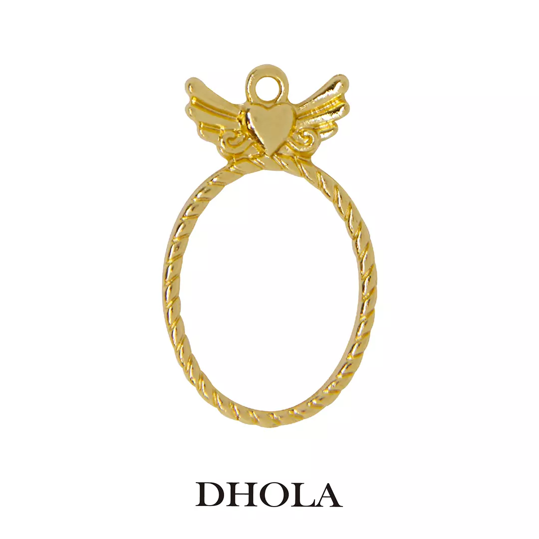 單耳正五角星邊框