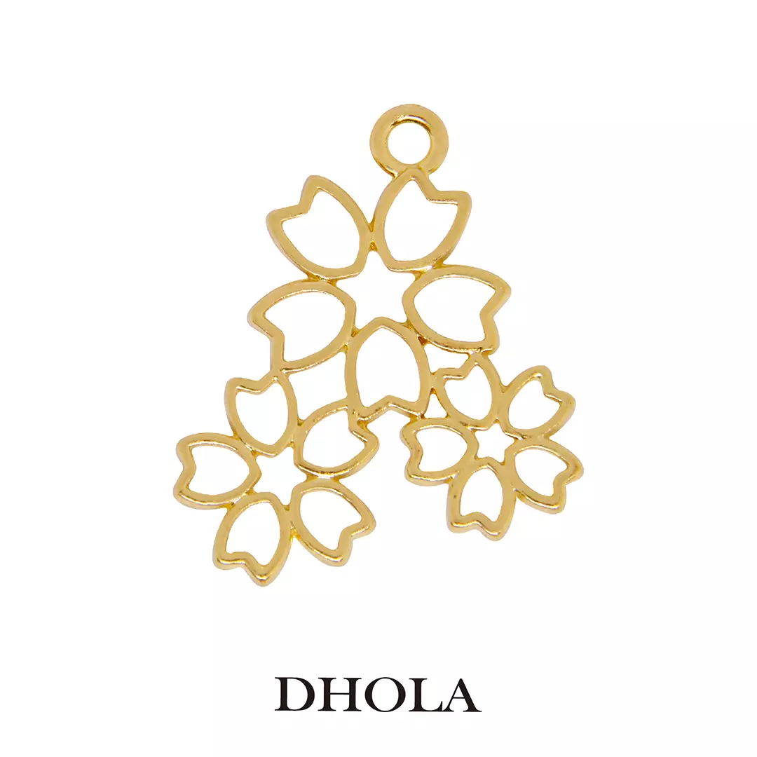 單耳櫻花繡球邊框