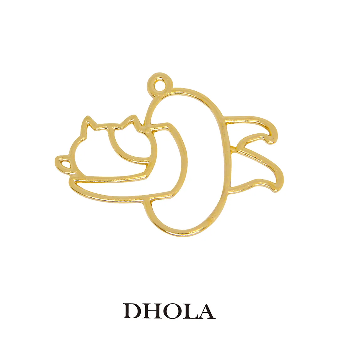 單耳側臉狗邊框