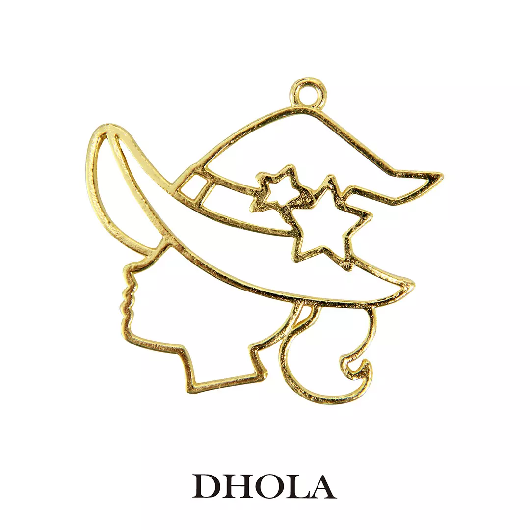 單耳雙星帽女人邊框