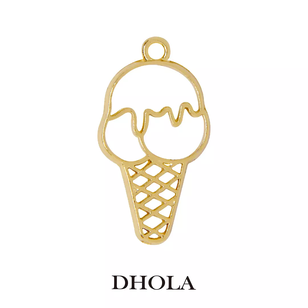 單耳冰淇淋甜筒邊框