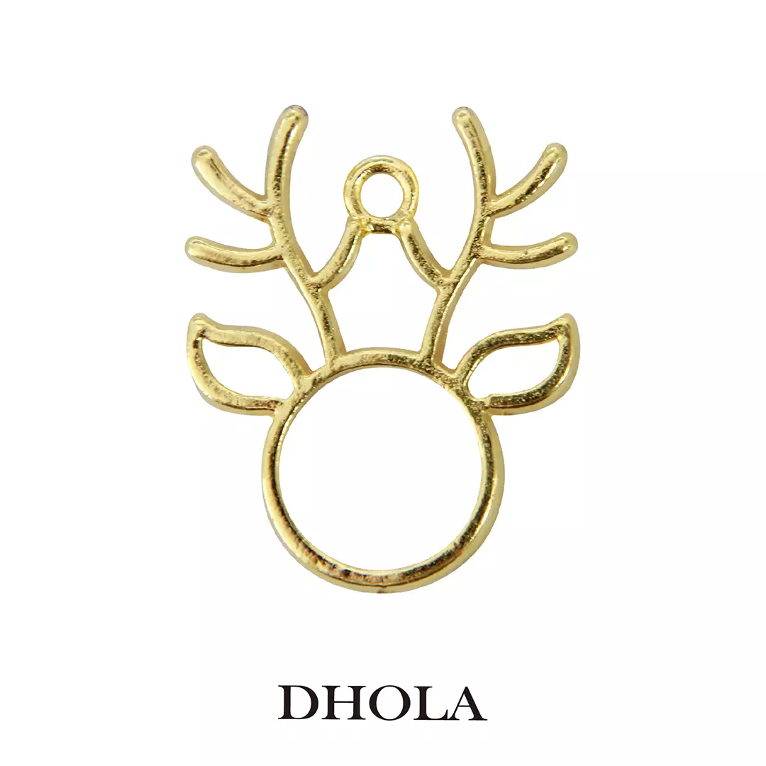 單耳麋鹿圓頭邊框