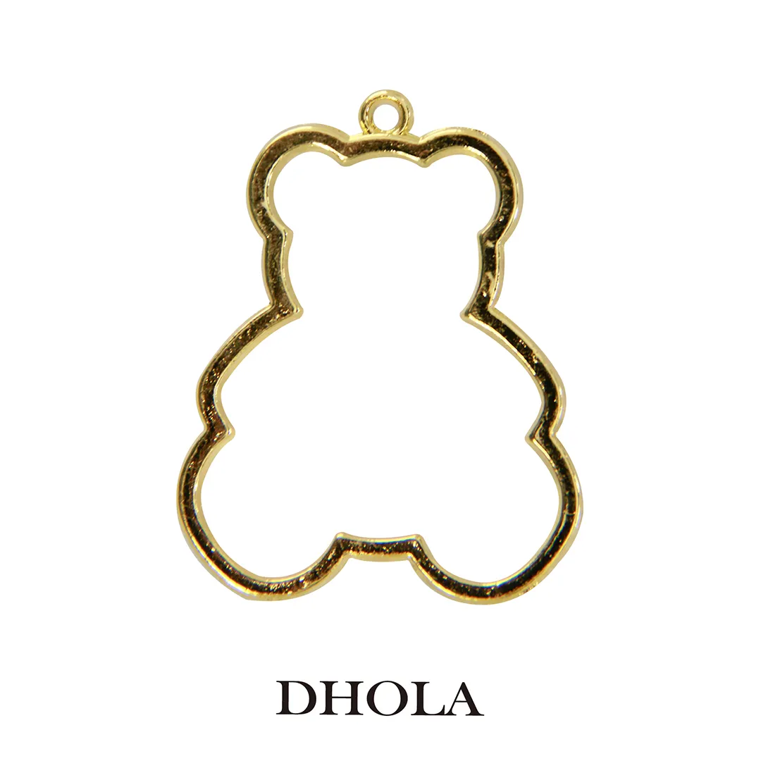 單耳抱抱熊邊框