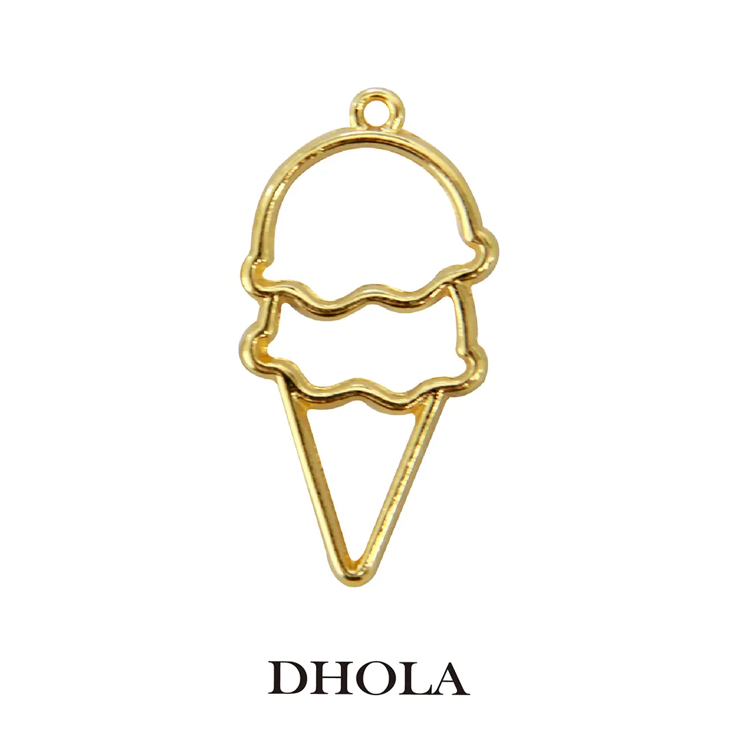 單耳檸檬圓片邊框