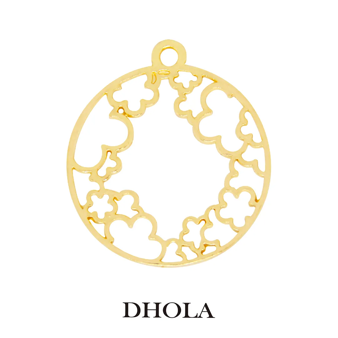 單耳藤蔓圈鑰匙邊框