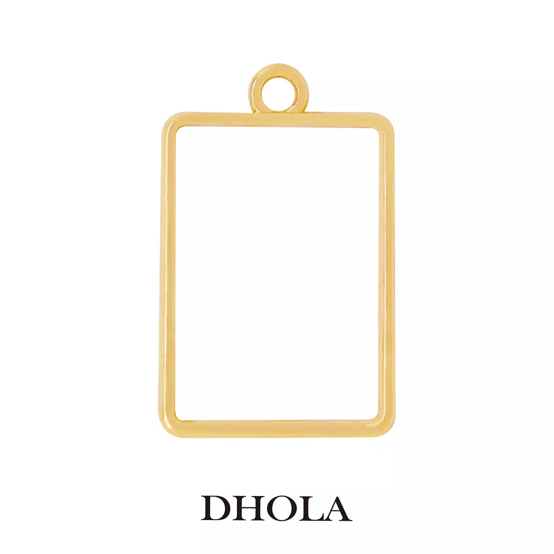 單耳幾何三角形邊框