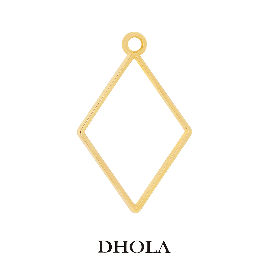 單耳六芒星藤蔓月亮邊框