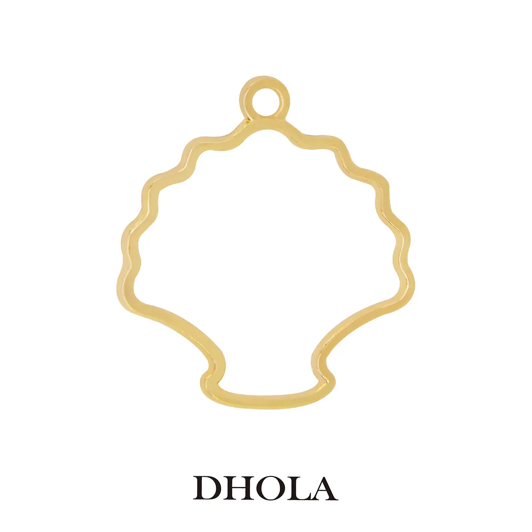 單耳雙海龜水滴邊框