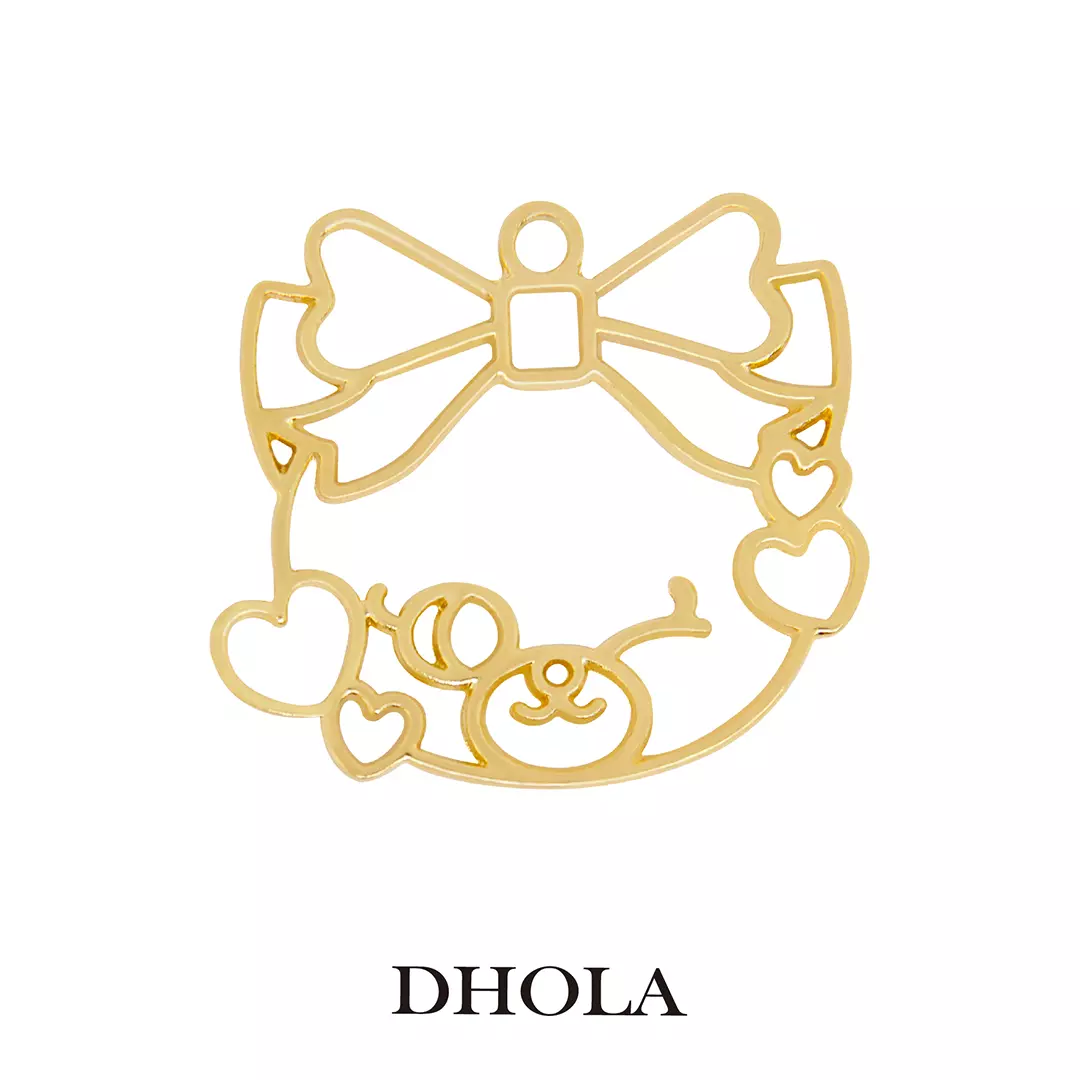 單耳坐立寬版貓邊框