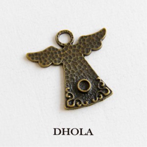 上耳雙翅圓圈圖騰天使