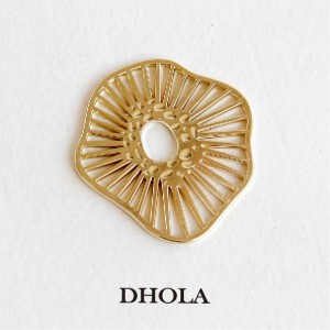 中洞縷空條紋不規則荷葉