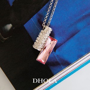 女王長筒滿鑽-項鍊