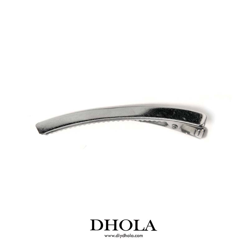 素面細彎型鋸齒夾