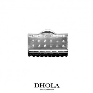 緞帶夾頭 - 代白K色