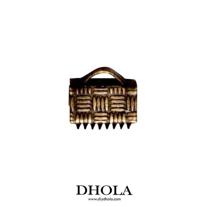 緞帶夾頭 - 青古色