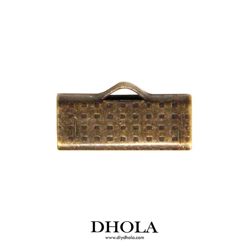 緞帶夾頭 - 青古色