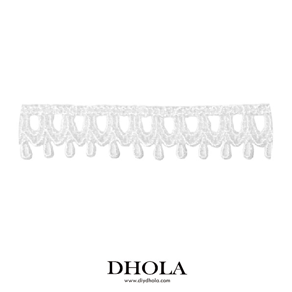 縷空雙線水滴蕾絲